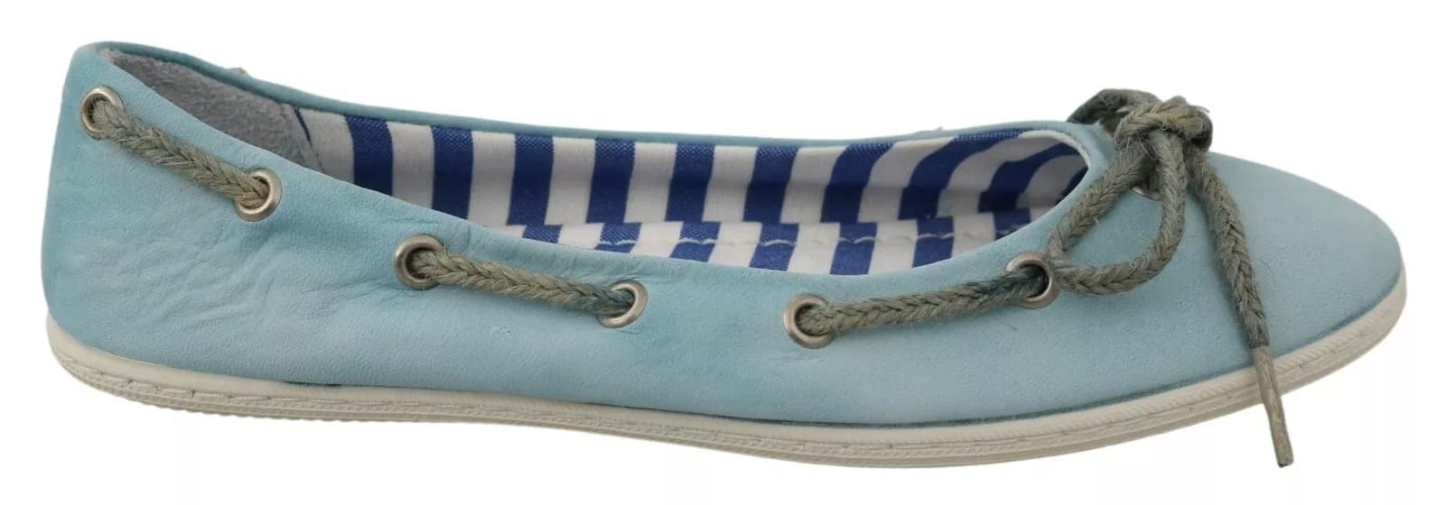 Lace Bow Loafers Ballet Flat
