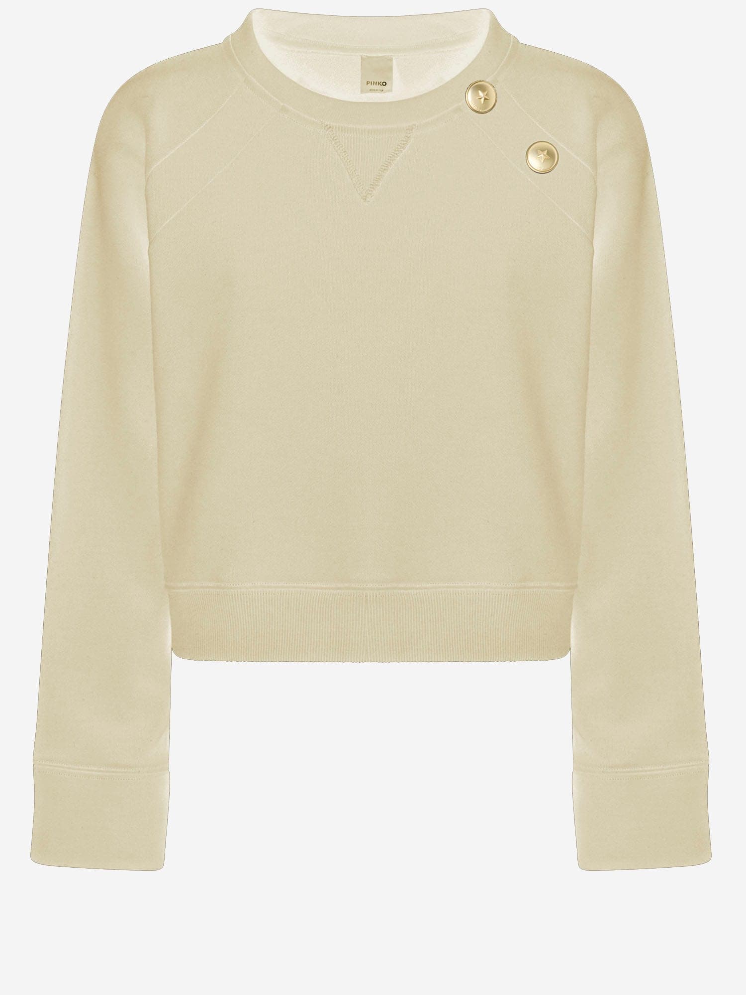 Sweatshirt With Buttons