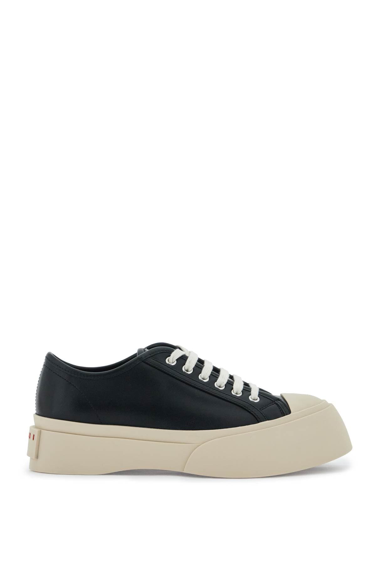 Black Leather Pablo Sneakers