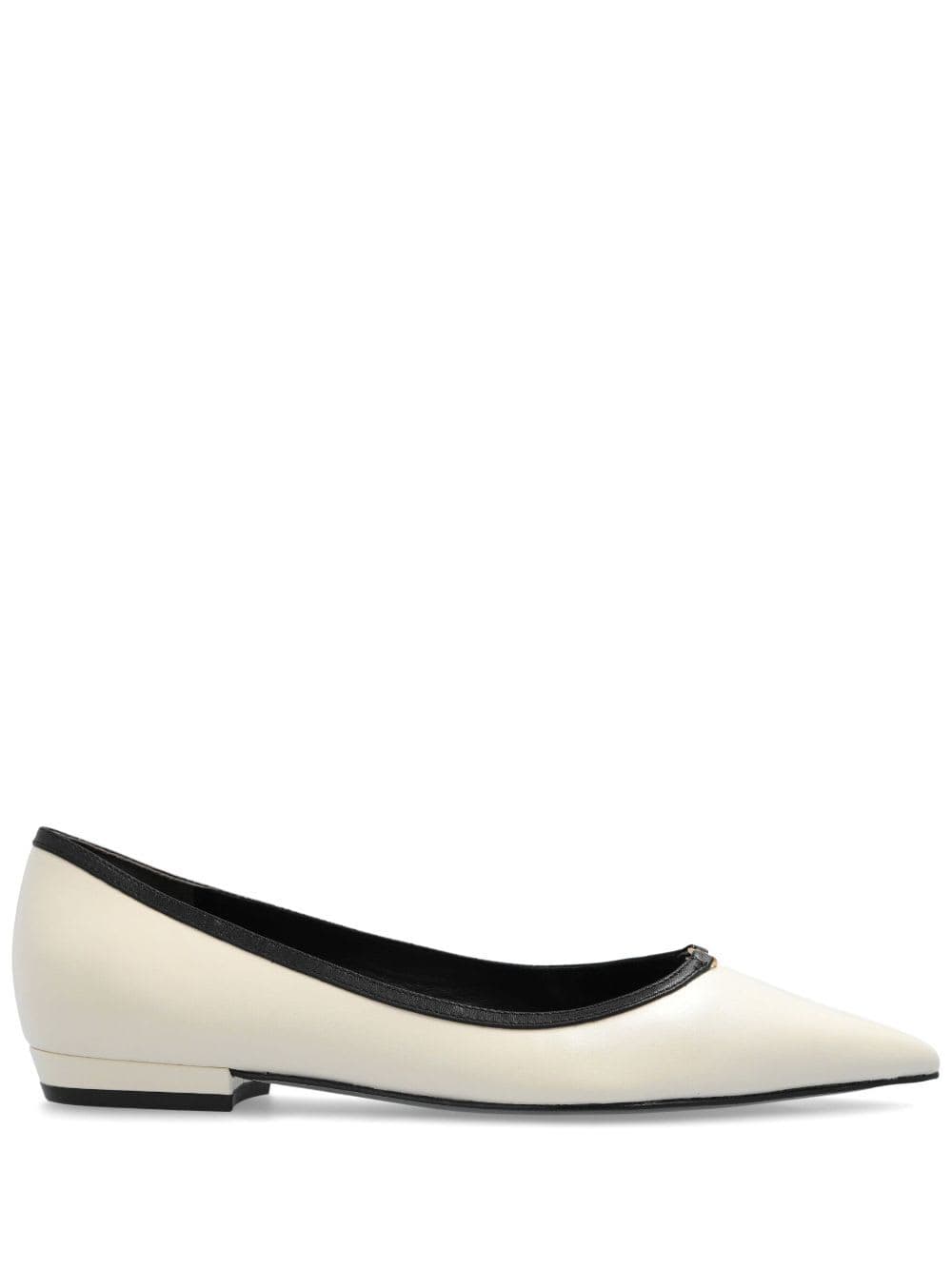 Buckle Pointed Toe Flat