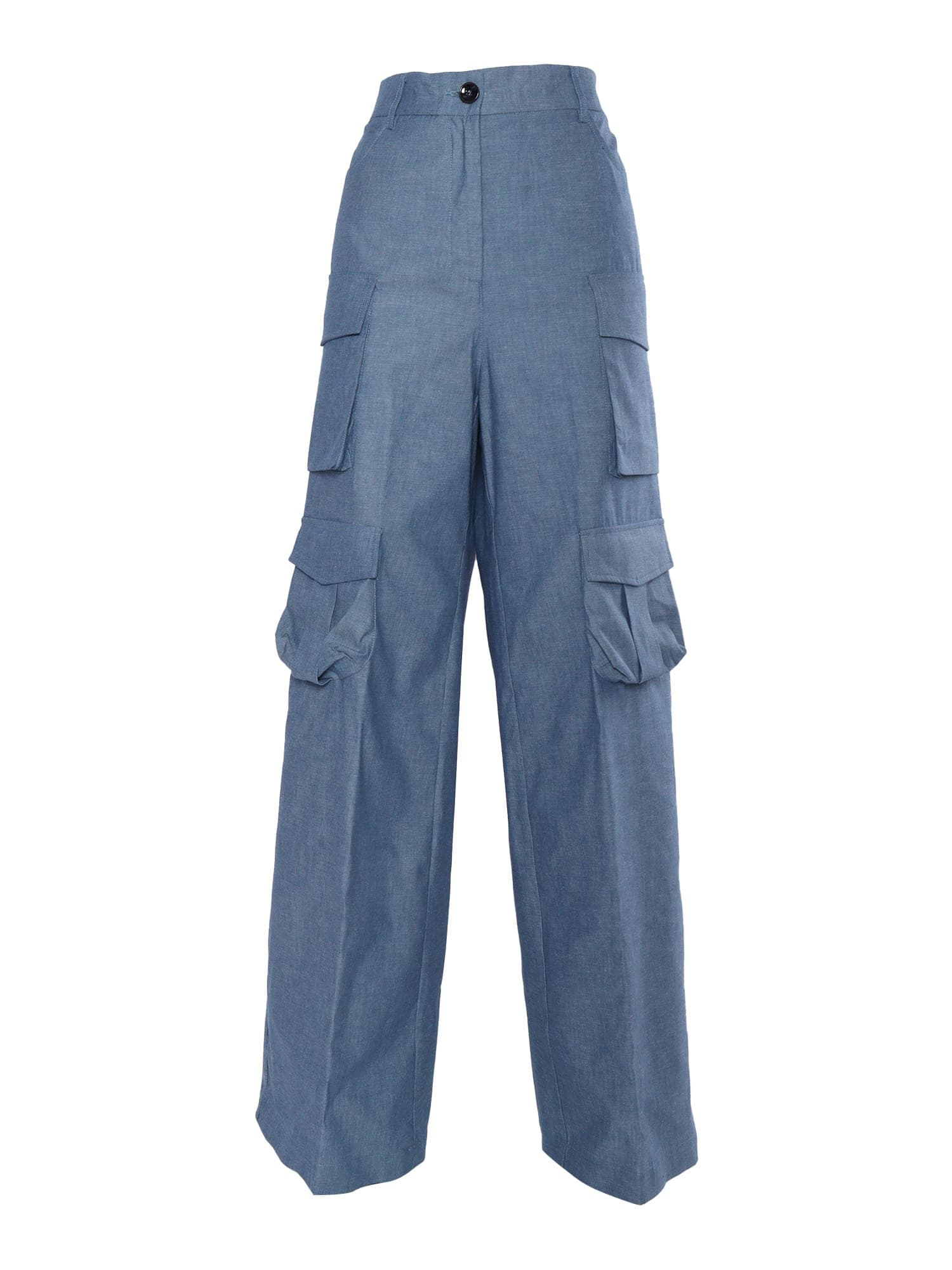 Light Blue Cargo Jeans