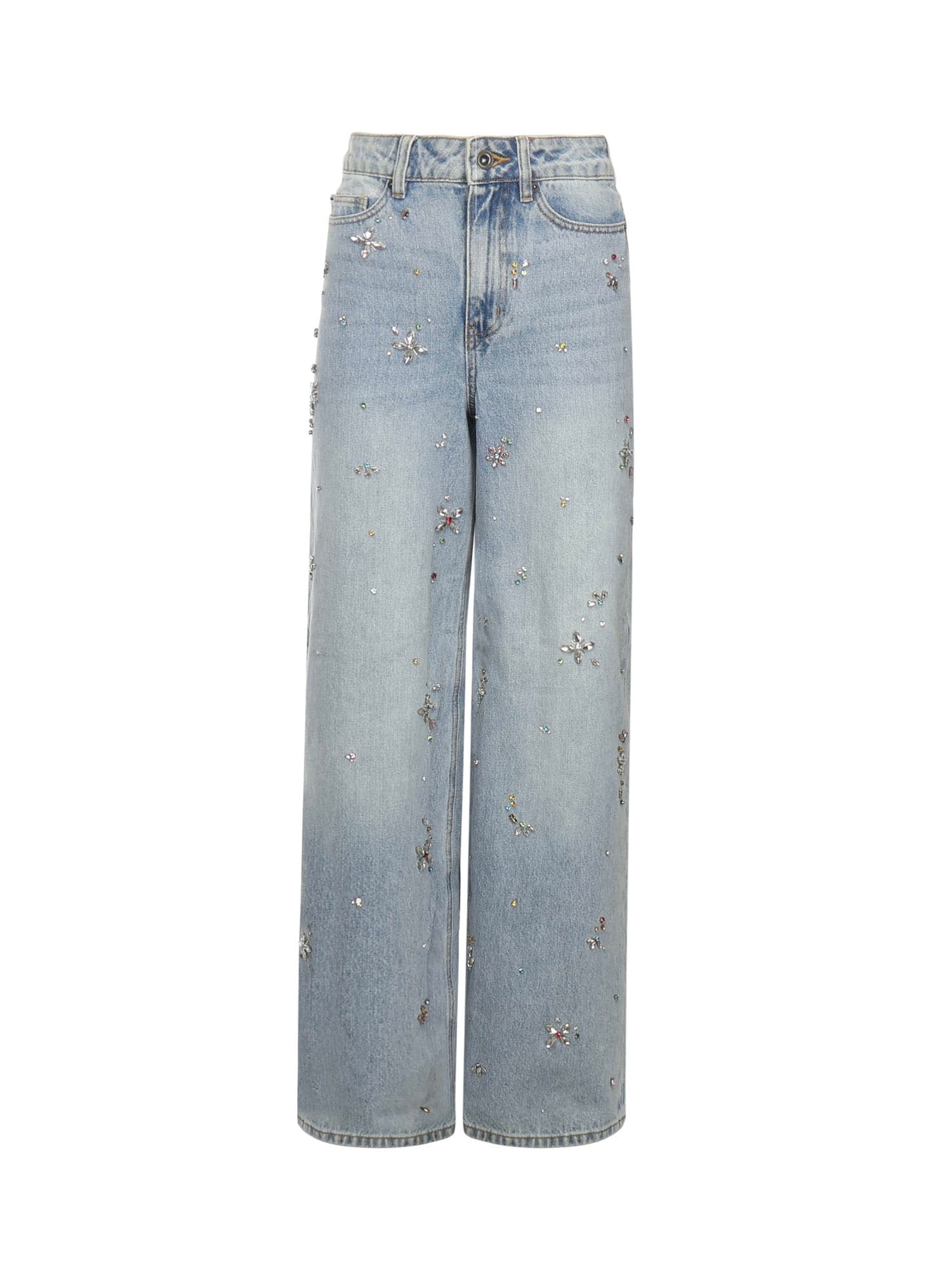 Jeans In Blue Cotton
