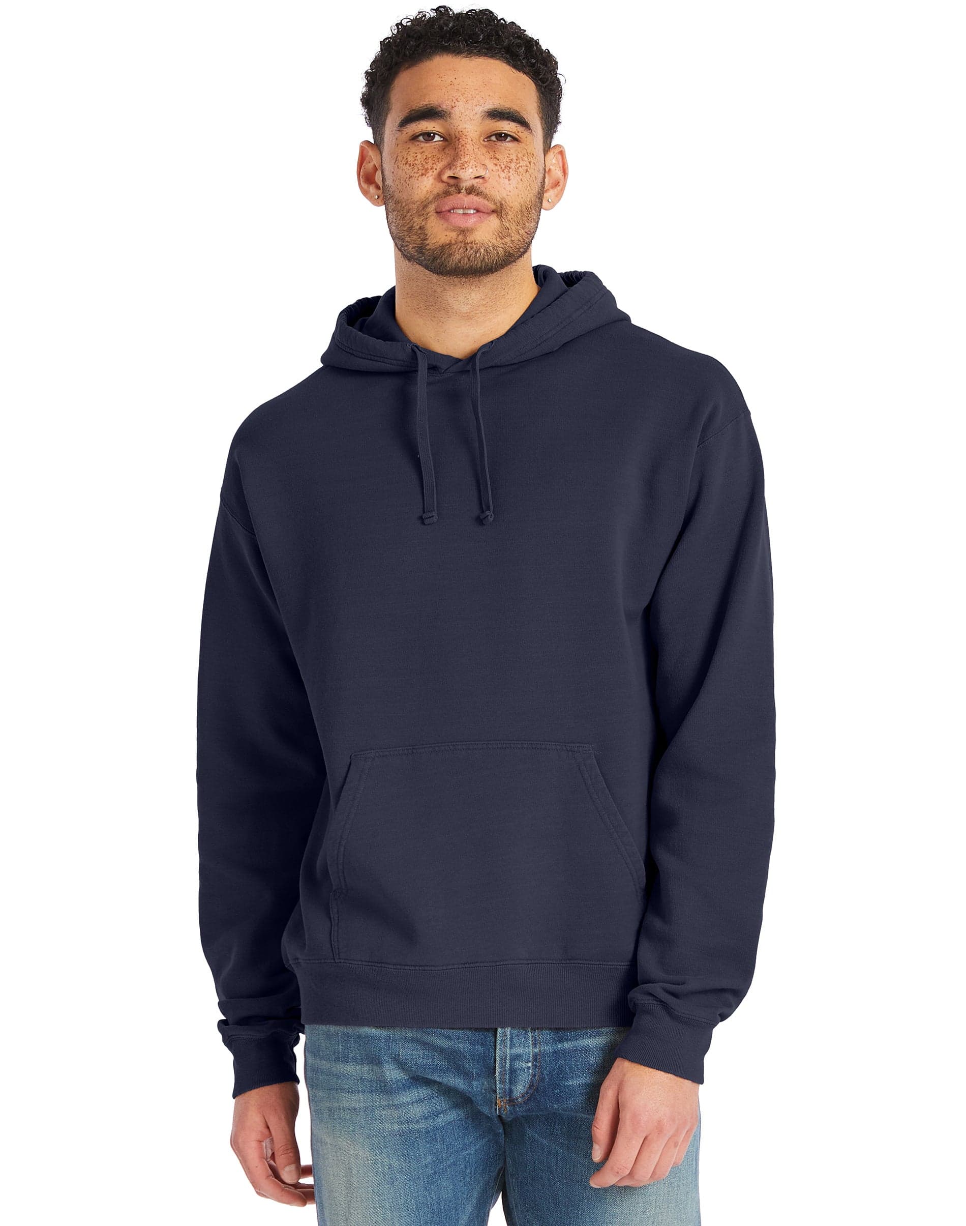 Garment Dyed Fleece Hoodie