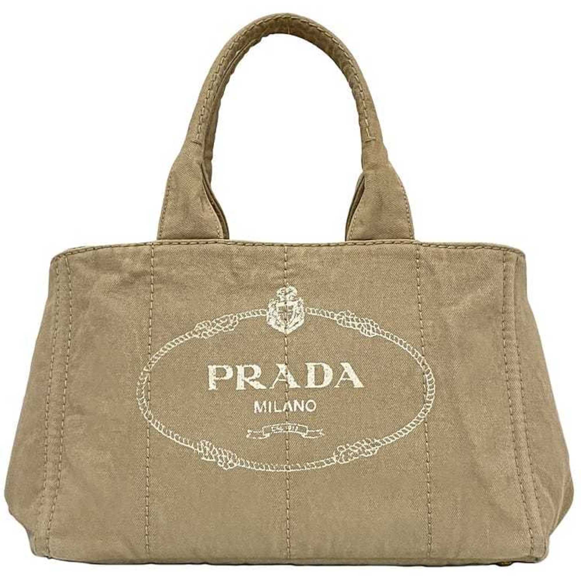Beige Canapa Handbag Tote Bag