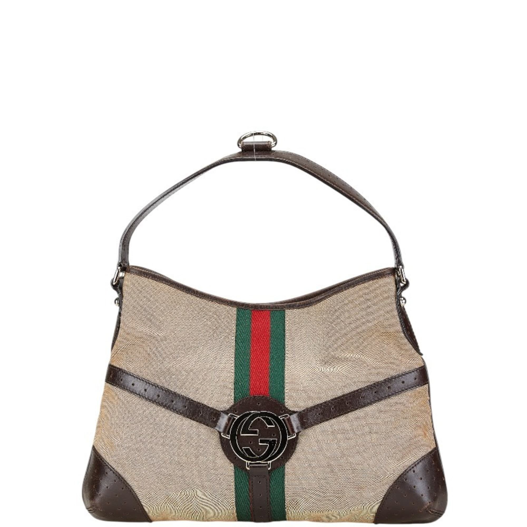 Canvas Leather Handbag
