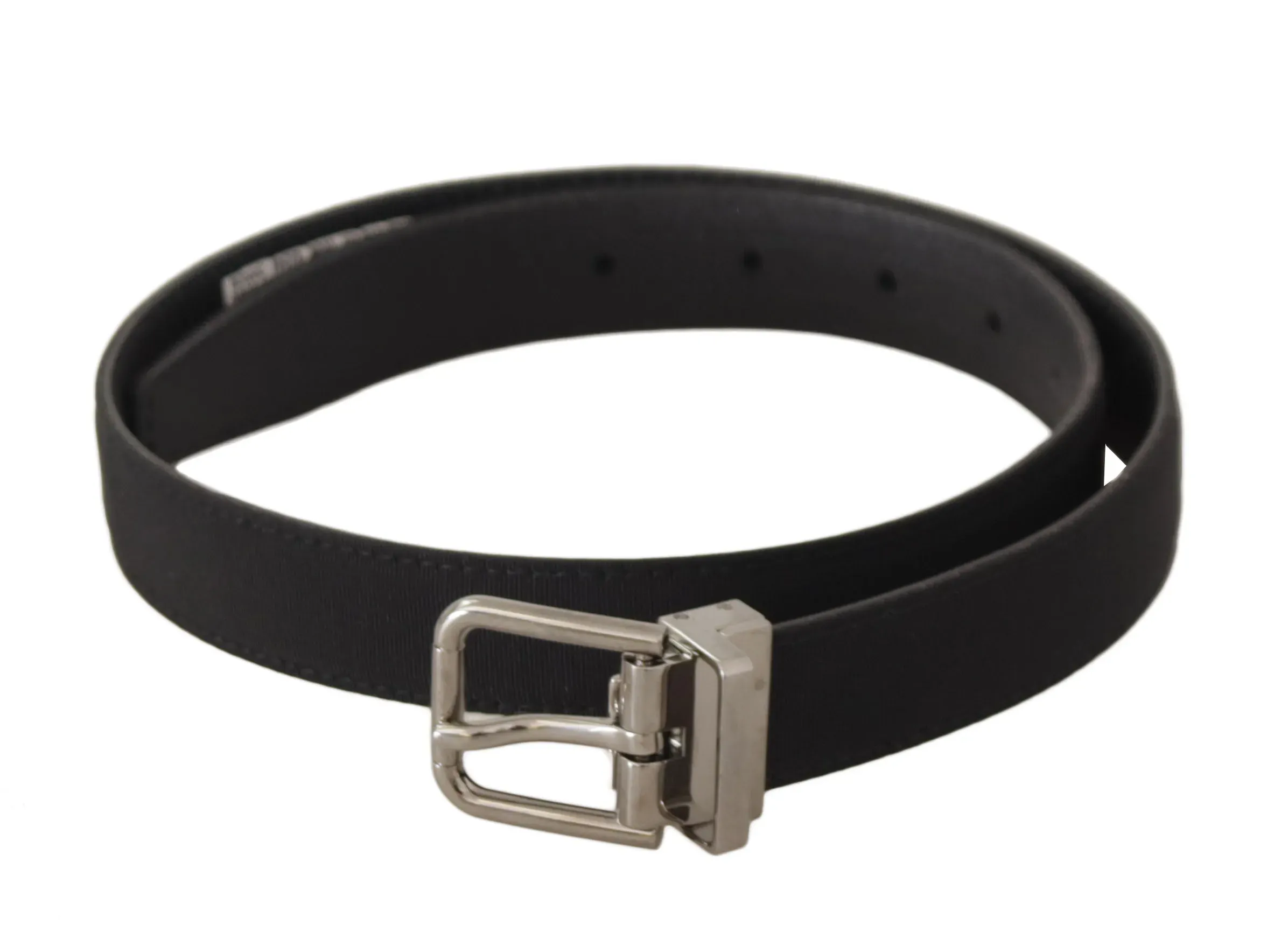 Silver Tone Metal Buckle Belt