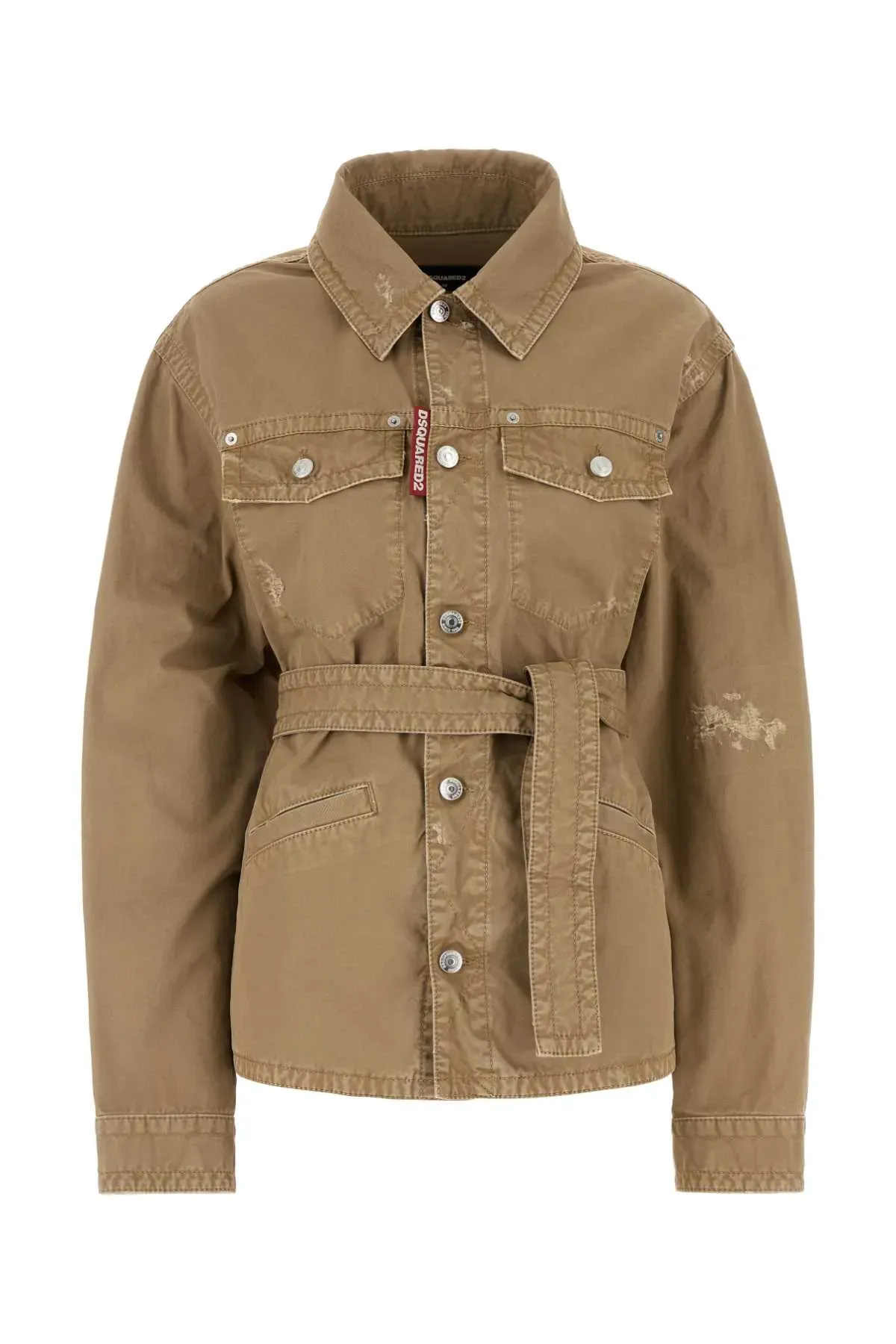 Beige Cotton Jacket