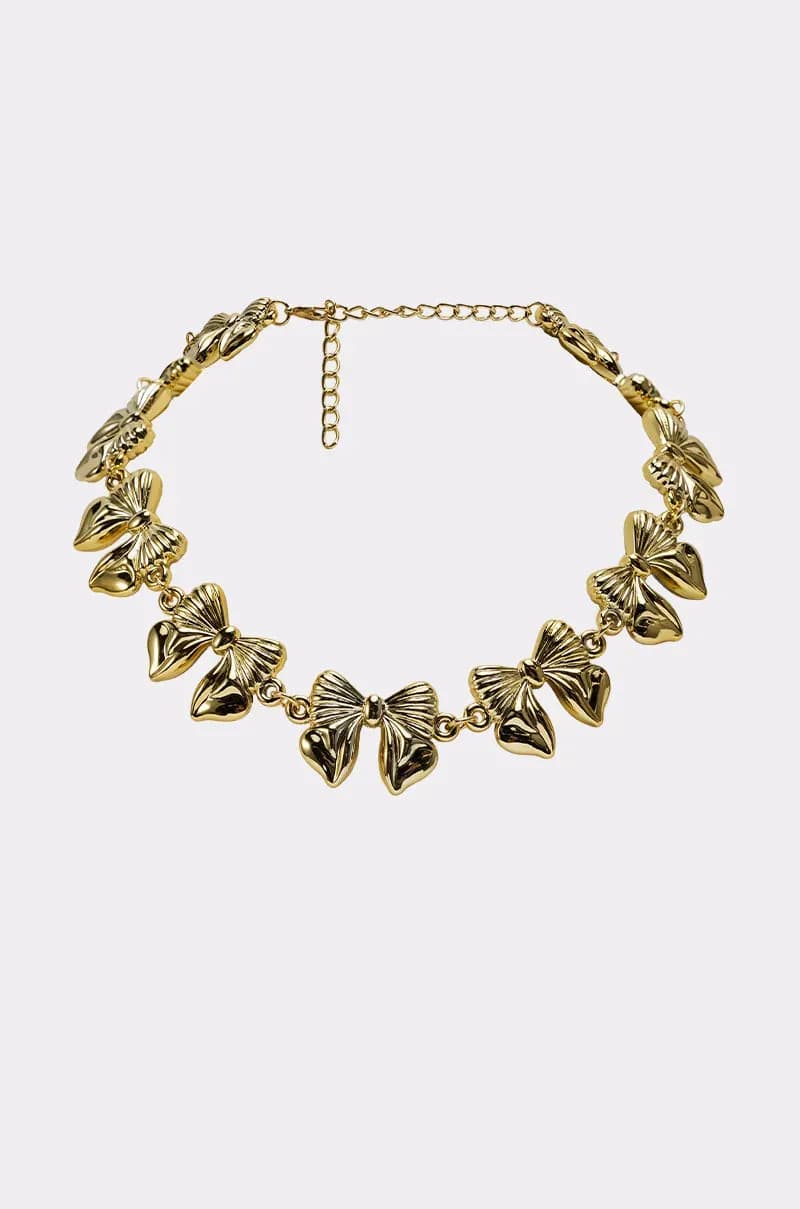 Bow Necklace
