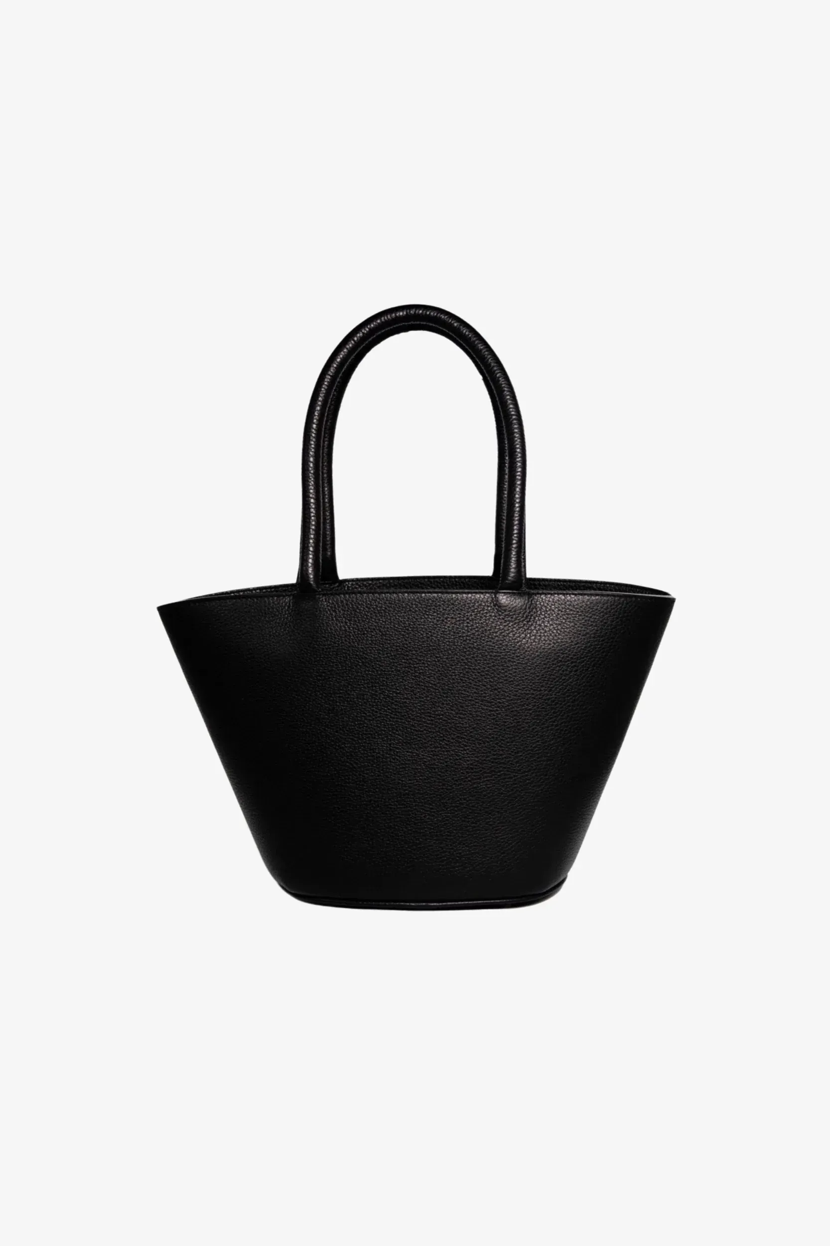 Noir Midi Panier Bag