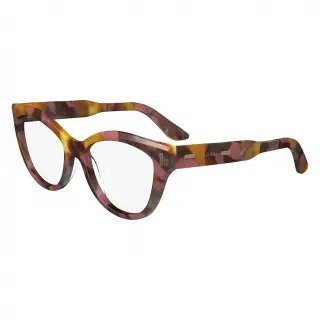 Women's Ck23541 663 Cat Eye Eyeglasses In Rose Havana